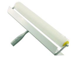 Ontluchtingsroller / prikroller 500 x 11 mm pen incl. spatbeugel Schwan