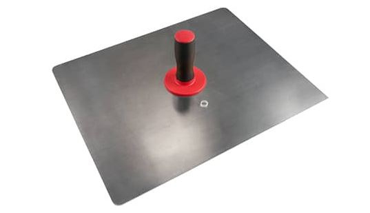 Raapbord / spaarbord aluminium 500 x 400 mm met softgreep Schwan