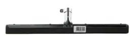 Vloertrekker 45 cm metaal / zwarte mousse