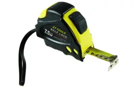 Rolbandmaat 3 mtr / 16mm Schwan self lock (uitlopend)
