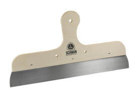 Spackmes hout 400 x 0,7 mm. RVS Schwan