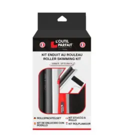Decoliss kit met pleistermes Decoliss 30 cm x 0,25 mm RVS plus Decoliss pasta roller nylon 18 cm + beugel L’outil parfait