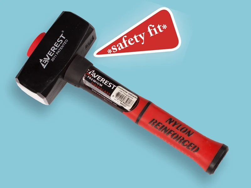 Vuisthamer / moker Everest met fiberglassteel