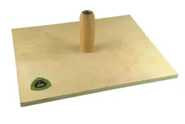 Raapbord / spachtelbord hout 40 x 50 cm houten greep Schwan