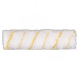 Verfroller/radiatorroller Perlon 10 cm gele draad
