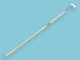 Schoffel rond model verzinkt 14 cm. met steel met hilt 160 x 2,8 cm.