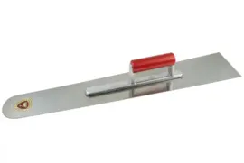 Vloerspaan 400 x 110 x 1,2 mm. voorkant rond Schwan prof