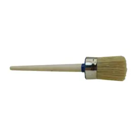 Constructiekwast / teerkop houten steel wit-haar 50 mm