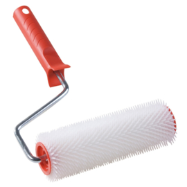 Ontluchtingsroller / prikroller 250 x 11 mm pen incl. beugel Schwan