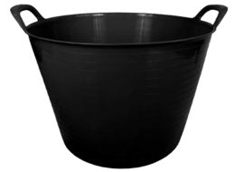 Flexibele kuip / flextube zwart 42 ltr.