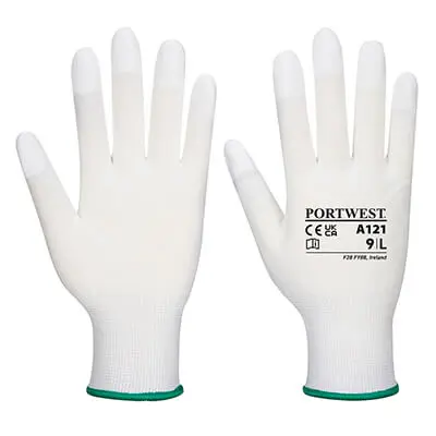 Handschoen Flexo – Vingertop PU A121 wit maat XL Portwest