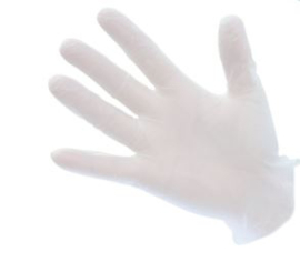 Vinyl Handschoenen (gepoederd) Large 100 stuks