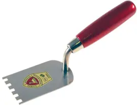 Platschopje 60 mm met vertanding 6 mm RVS Schwan