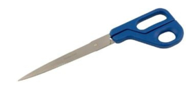 Professionele behangschaar Optima 28 cm 2K Ergo Grip Contractor RVS