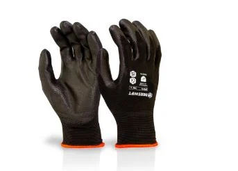 Handschoen multipurpose Zwart Beeswift - Afbeelding 2