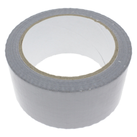 Reparatietape / ductape grijs 50 mm x 25 mtr