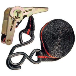 Spanband nauw geweven + ratel 25 mm x 5 mtr