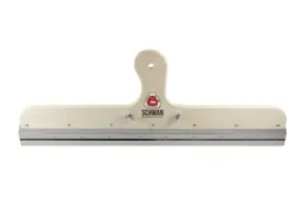 Egaliseerrakel 56 cm houtgreep, RVS met klemstrip voor vertanding messen met steelhouder